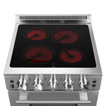 Forno Loiano 24" Stainless Steel Freestanding Electric Range (2.3 Cu. Ft.) - FFSEL6099-24