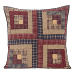 Avon II Euro Sham - Khaki/Navy