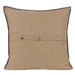 Avon II Euro Sham - Khaki/Navy
