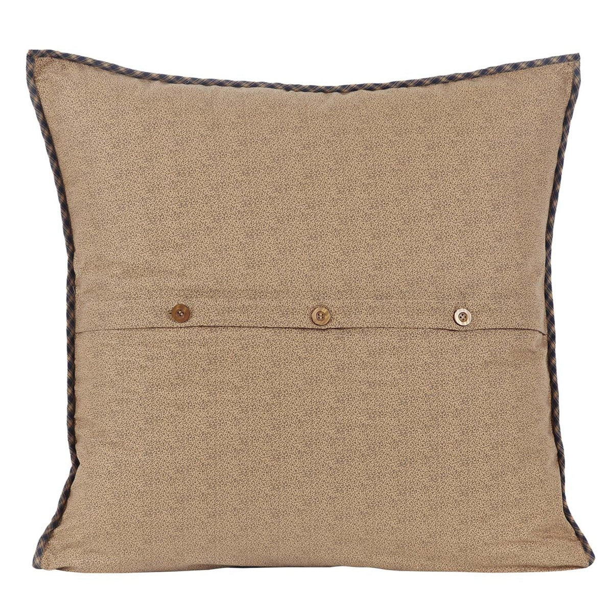 Avon II Euro Sham - Khaki/Navy