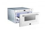 Forno Capoliveri White 24" Built-In Microwave Drawer (1.2 Cu. Ft.) - FMWDR3000-24WHT