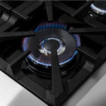 Forno Massimo 36" Stainless Steel Dual Fuel Range with True Convection and Air Fry (5.36 Cu. Ft.) - FFSGS6125-36