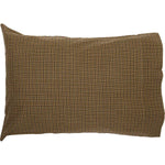 Ferron Standard Pillow Case - Moss Green/Dark Khaki - Set of 2