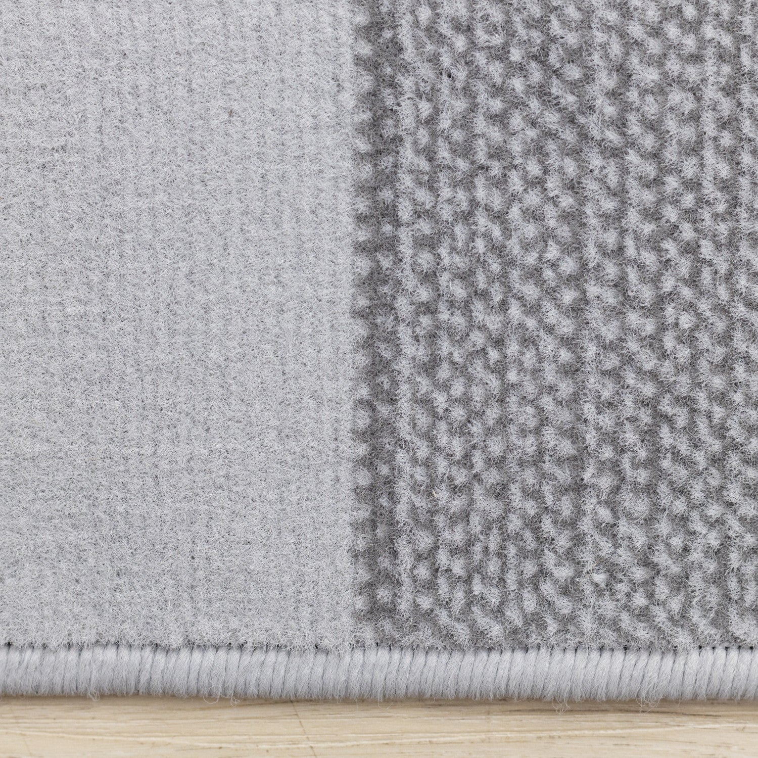 Functional Contemporary Area Rug - Grey - 7' X 10'