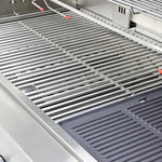 Forno Bulnes Black Countertop Outdoor Kitchen with 40" 84,000 BTU BBQ and Beverage Centre - FODKT2520BLK