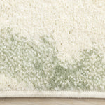 Elise Contemporary Botanical Area Rug - Cream Green - 5' X 8'
