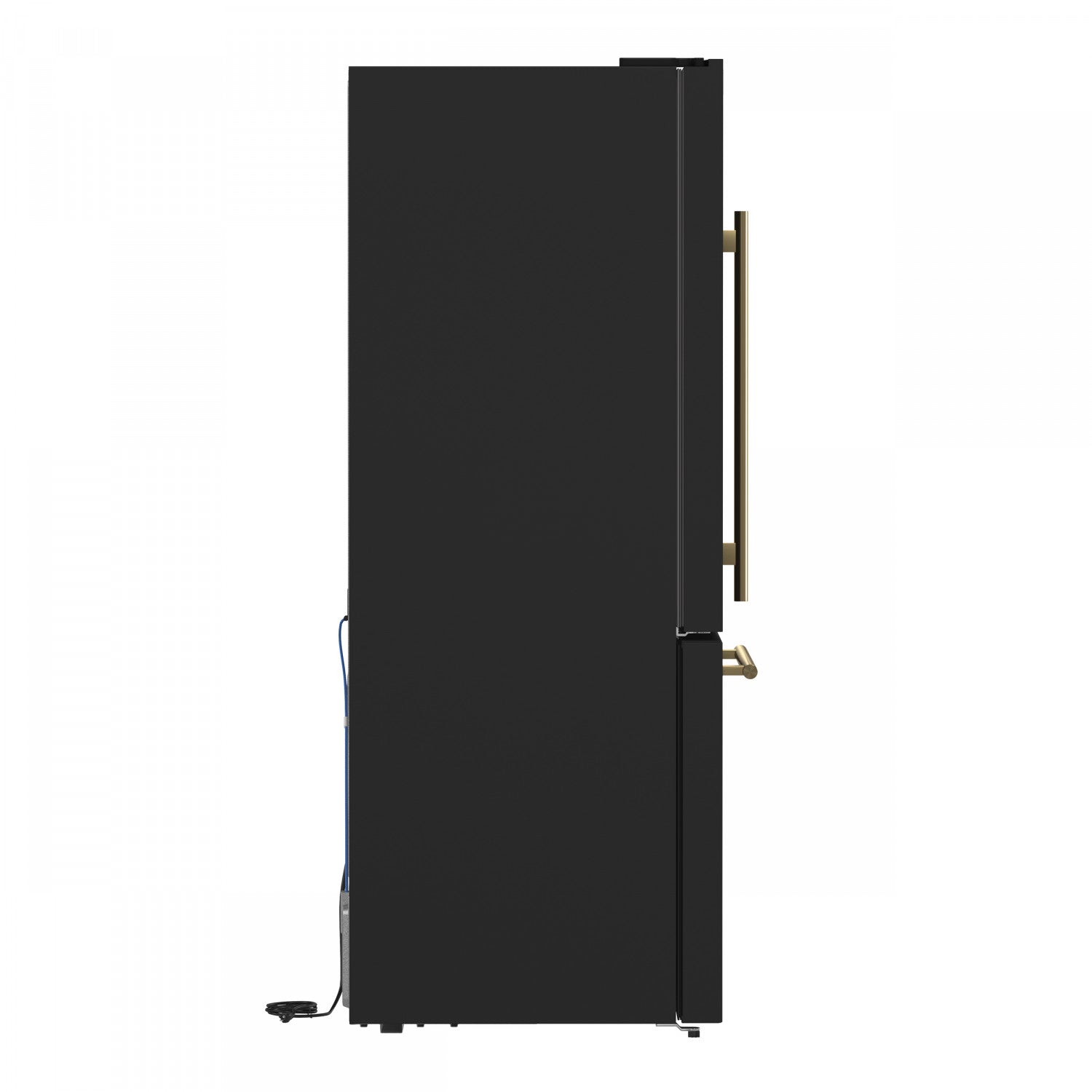 Forno Milano 62" Black 2-piece Freestanding Dual Bottom Freezer Refrigerator (34.4 Cu. Ft.) - FFFFD1787-60BLK