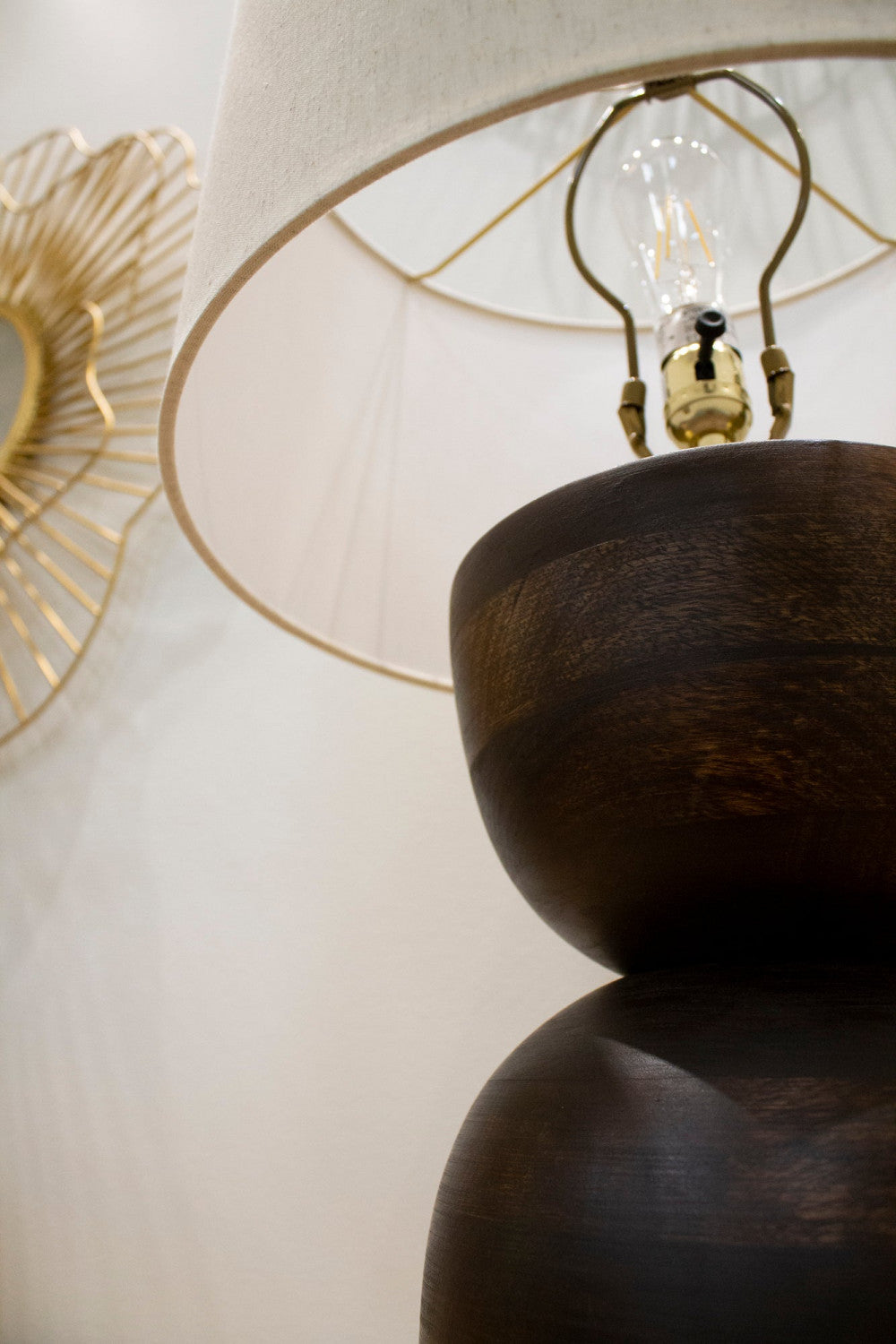 Silvane Contour Lamp - Dark Brown