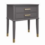 Westerleigh End Table - Graphite Grey