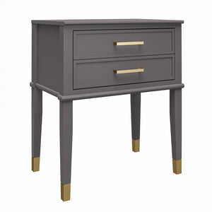 Westerleigh End Table - Graphite Grey