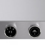 Forno Biagio Stainless Steel 60" 1200 CFM Wall Mounted Range Hood - FRHWM5009-60