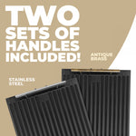 Forno Bari Black 30" 400 CFM Under Cabinet Range Hood - FRHUC5255-30BLK