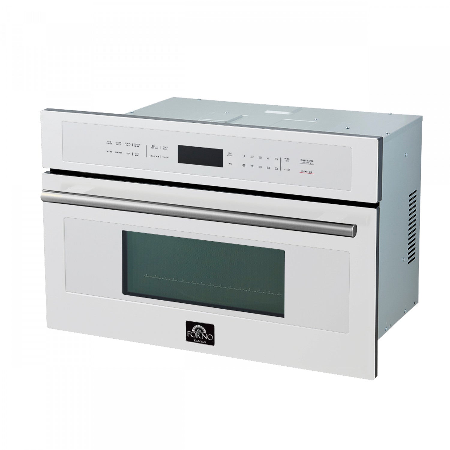 Forno Oliena White 30" Built-In Microwave Convection Oven (1.6 Cu. Ft.) - FMWDR3093-30WHT