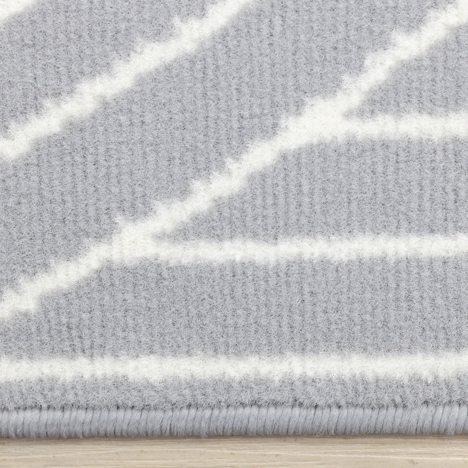 Functional Modern Arches Area Rug - Grey White - 8' X 11'