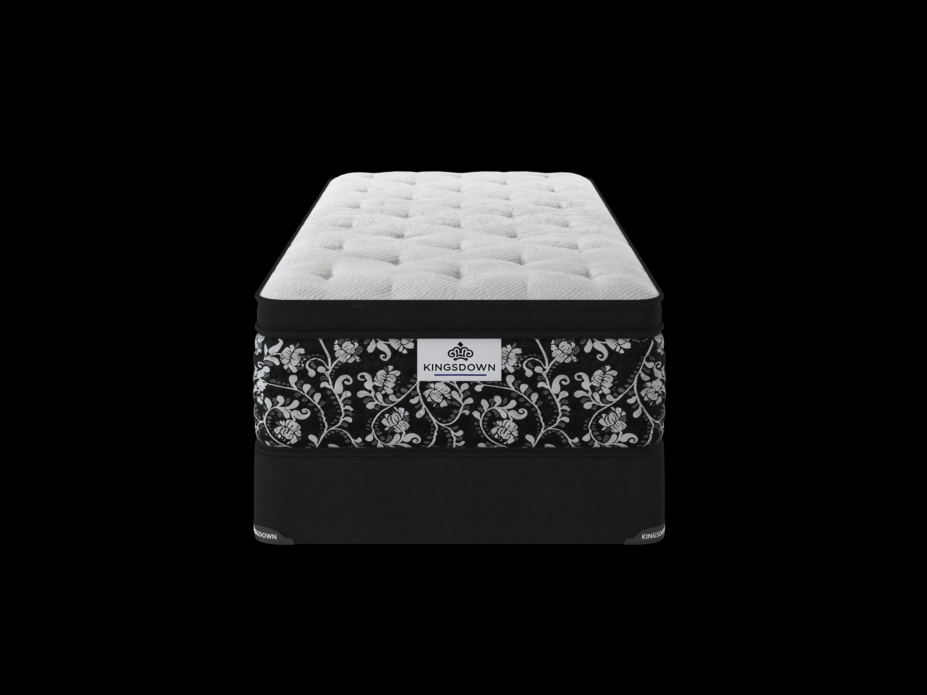 Kingsdown Regalia Twin Euro Top Firm Mattress and Boxspring Set