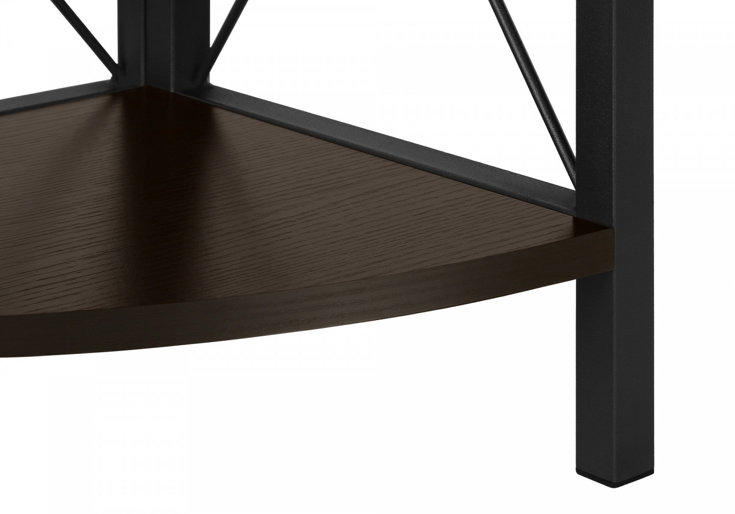 Zeva Bookcase - Dark Brown