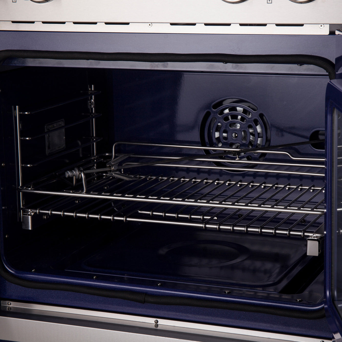 Forno Gallico Stainless Steel 30" French Door Double Wall Oven with Air Fry and Sous Vide (7.36 Cu. Ft.) - FBOEL1388-30