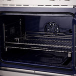 Forno Gallico Stainless Steel 30" French Door Double Wall Oven with Air Fry and Sous Vide (7.36 Cu. Ft.) - FBOEL1388-30