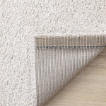 Misha Modern Geometric Area Rug - White Grey - 5' X 8'