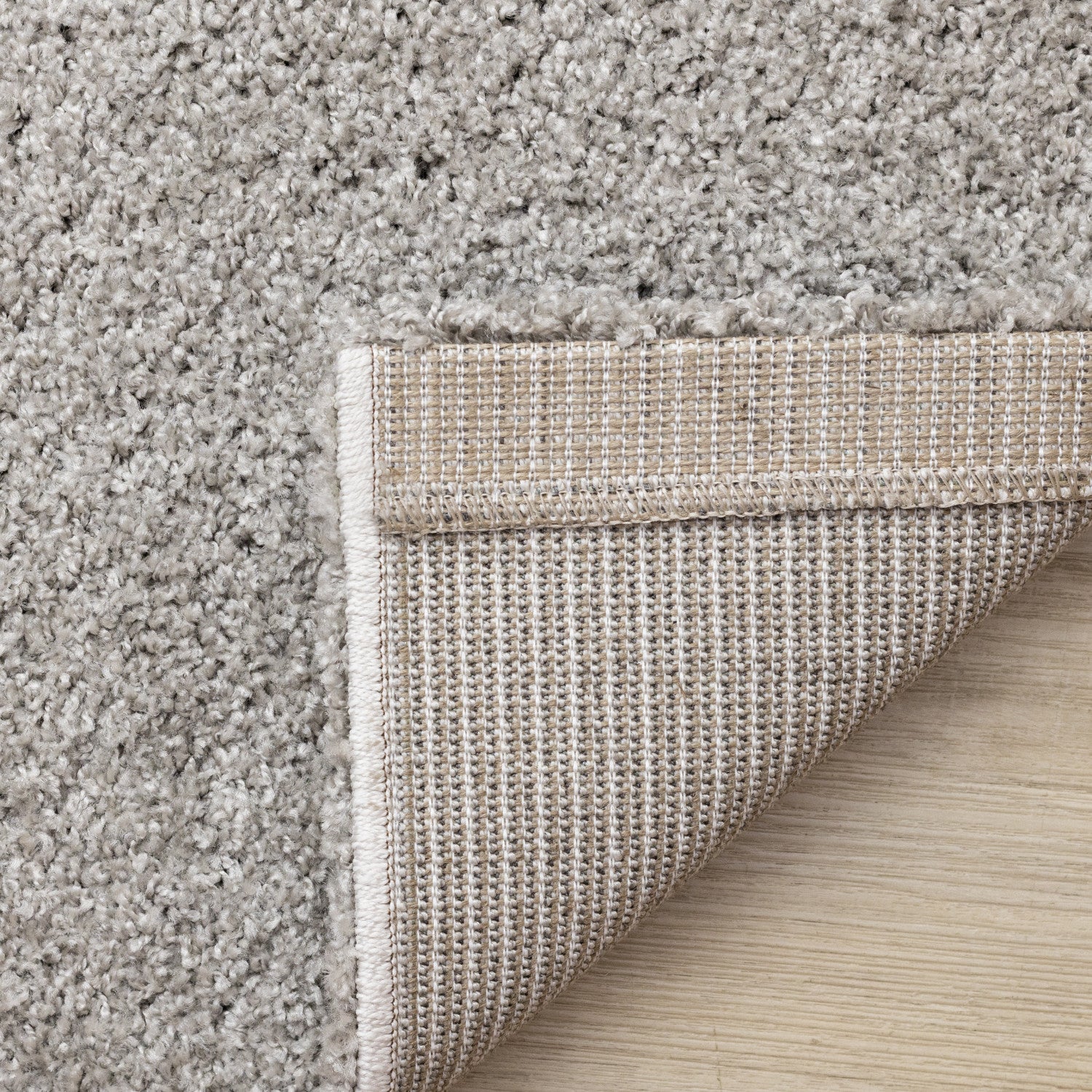 Misha Soft Modern Area Rug - 5' X 8' - Grey/Taupe