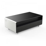 Forno Tavolo Smart Coffee Table With Dual Refrigerator Drawers - White - FCTFR7006-51WHT