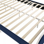 Novogratz Tallulah Upholstered Queen Platform Bed - Navy