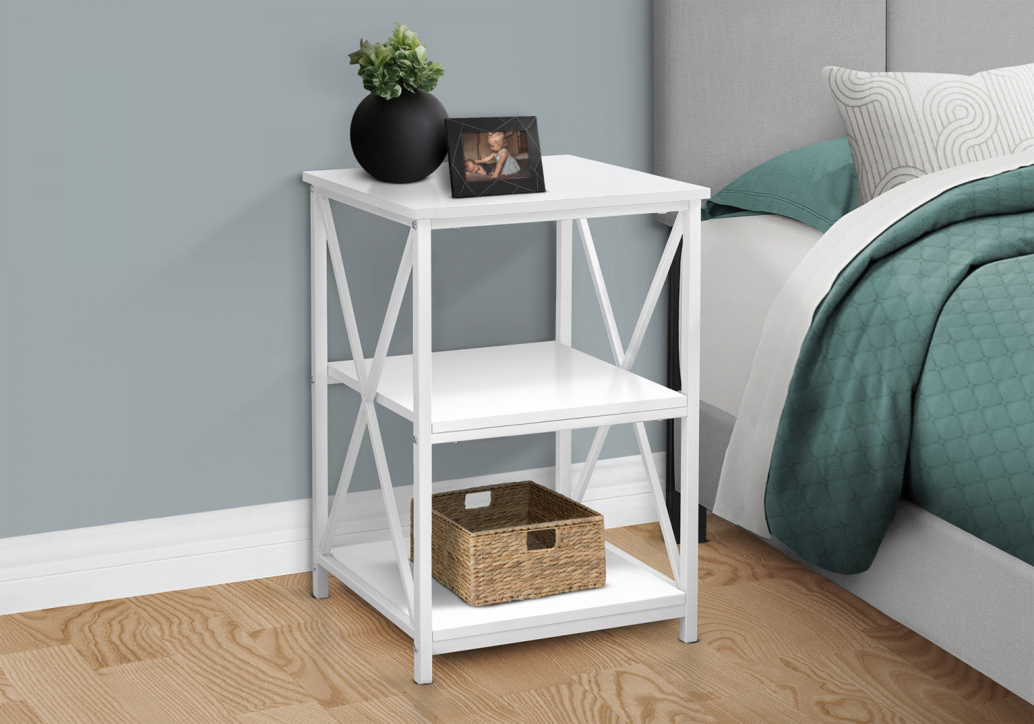 Miren Side Table - White