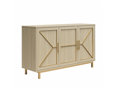 Neely Wide Accent Cabinet - Pale Oak