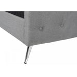 Eleanor Queen Bed - Grey