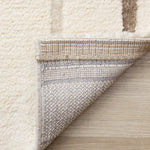Sasha Soft Modern Lines Area Rug - Cream - 5' X 8'