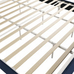Novogratz Tallulah Upholstered King Platform Bed - Navy