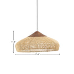 Bayan Banjo Pendant Large - Natural