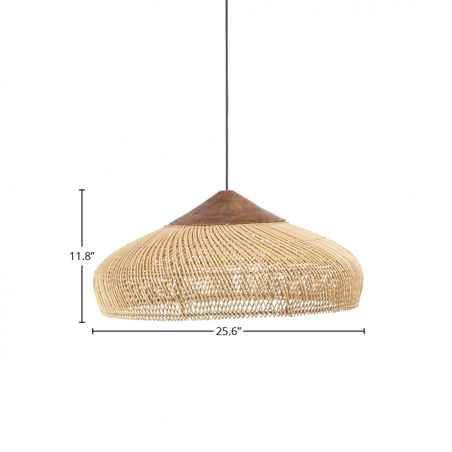 Bayan Banjo Pendant Large - Natural