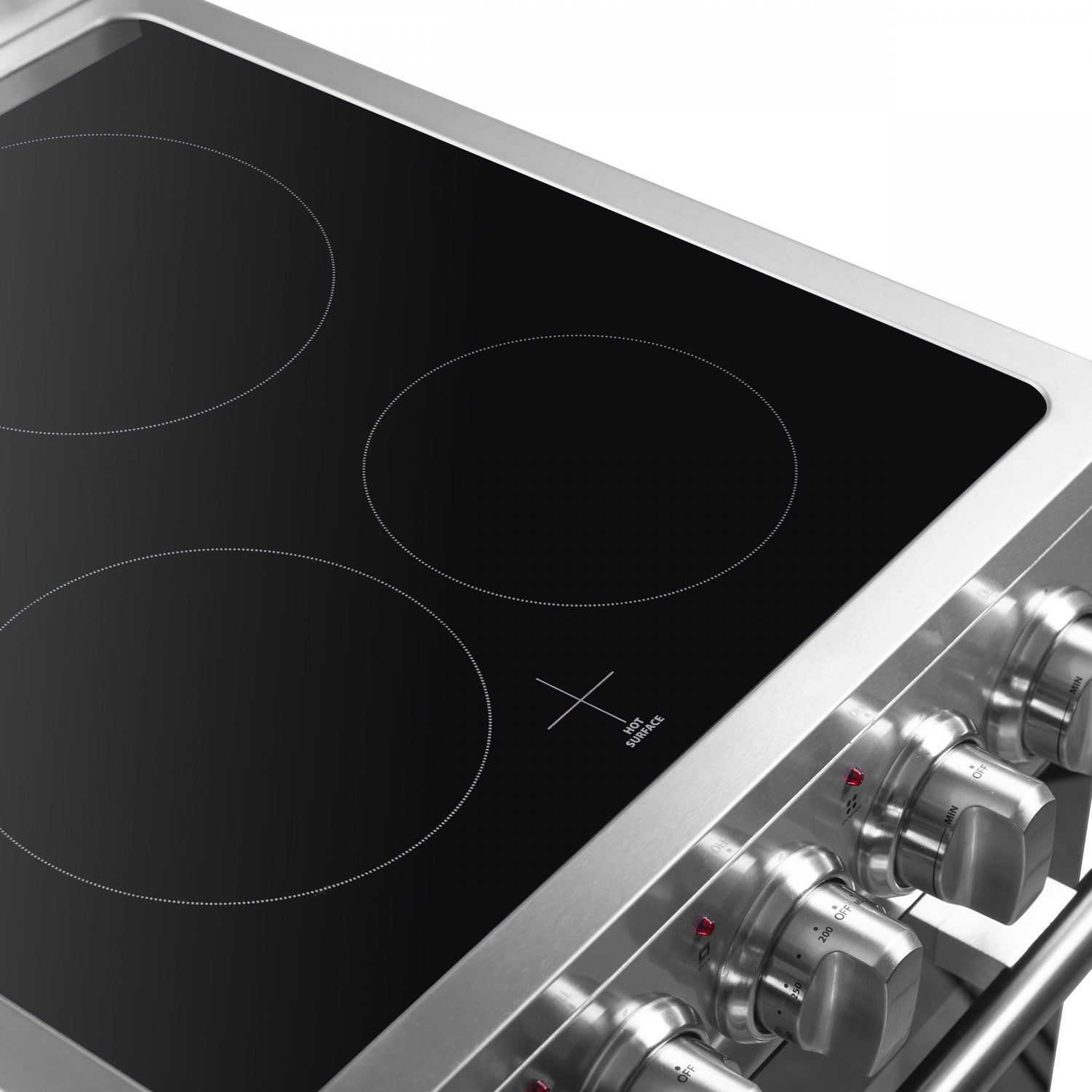 Forno Pallermo 20" Stainless Steel Freestanding Electric Range (2.05 Cu. Ft.) - FFSEL6051-20