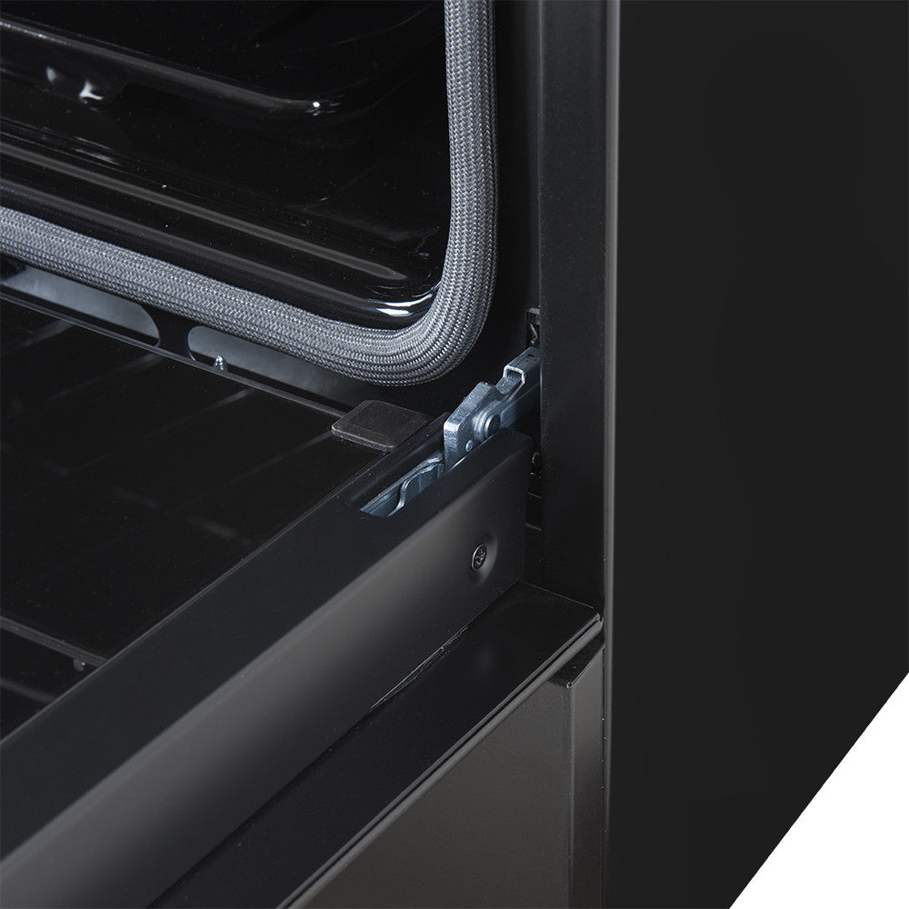 Forno Leonardo 30" Black Freestanding Gas Range (5.0 Cu. Ft.) - FFSGS1116-30BLK