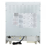 Forno Galiano 30" White French Door Dual Fuel Range With True Convection (4.32 Cu. Ft.) - FFSGS6356-30WHT