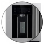 Forno Salerno 36" 20 Cu.Ft. Stainless Steel Freestanding Side-by-Side Refrigerator with Ice & Water Dispenser - FFRBI1844-36SB