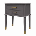 Westerleigh End Table - Graphite Grey