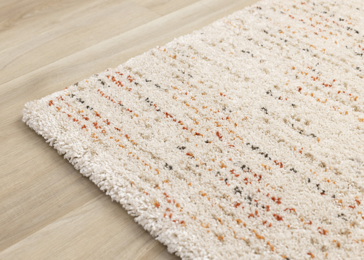 Halle Casual Contemporary Abstract Area Rug - Cream Terra - 8' X 11'