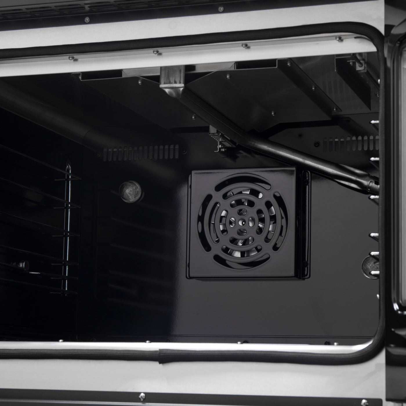 Forno Galiano 30" Black French Door Freestanding Gas Range (4.32 Cu. Ft.) - FFSGS6444-30BLK