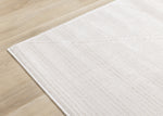 Logan Modern Lines Area Rug - 5' X 8' - Cream