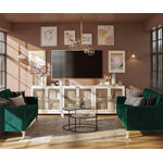 Tess Accent Cabinet - Ivory Oak