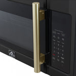 Forno Fornace Black 300 CFM Over-the-Range Convection Microwave (1.5 Cu. Ft.) - FOTR3038-30BLK