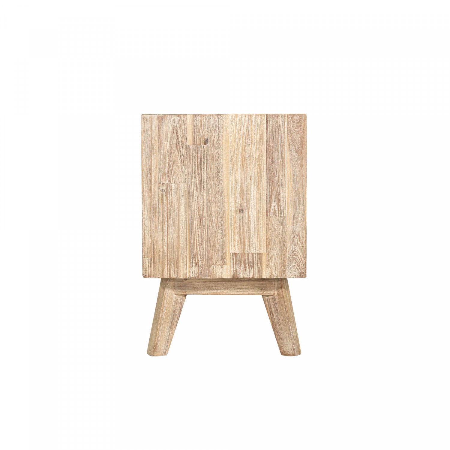 Abenra 2 Drawer Night Table - Light Driftwood