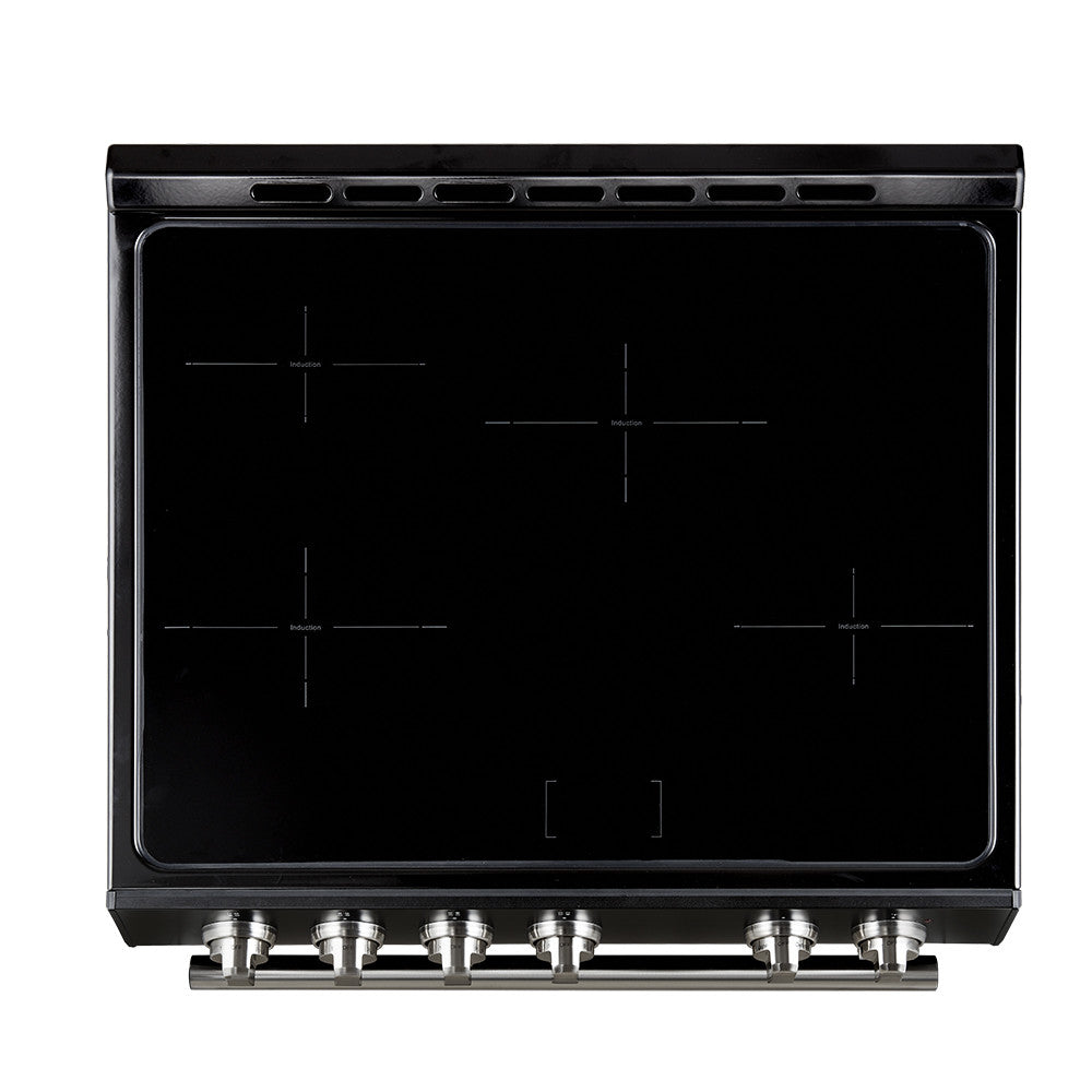 Forno Leonardo Black Slide-In Induction Range (5.0 Cu. Ft.) - FFSIN0982-30BLK