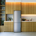 Forno Guardia 23.4" Stainless Steel Bottom Freezer Refrigerator With Left Swing Door (10.8 Cu. Ft.) - FFFFD1778-24LS