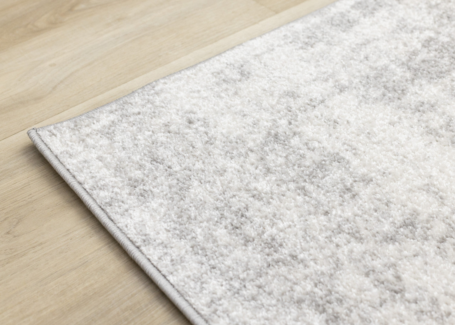 Elise Modern Geometric Area Rug - Grey Black White - 5' X 8'