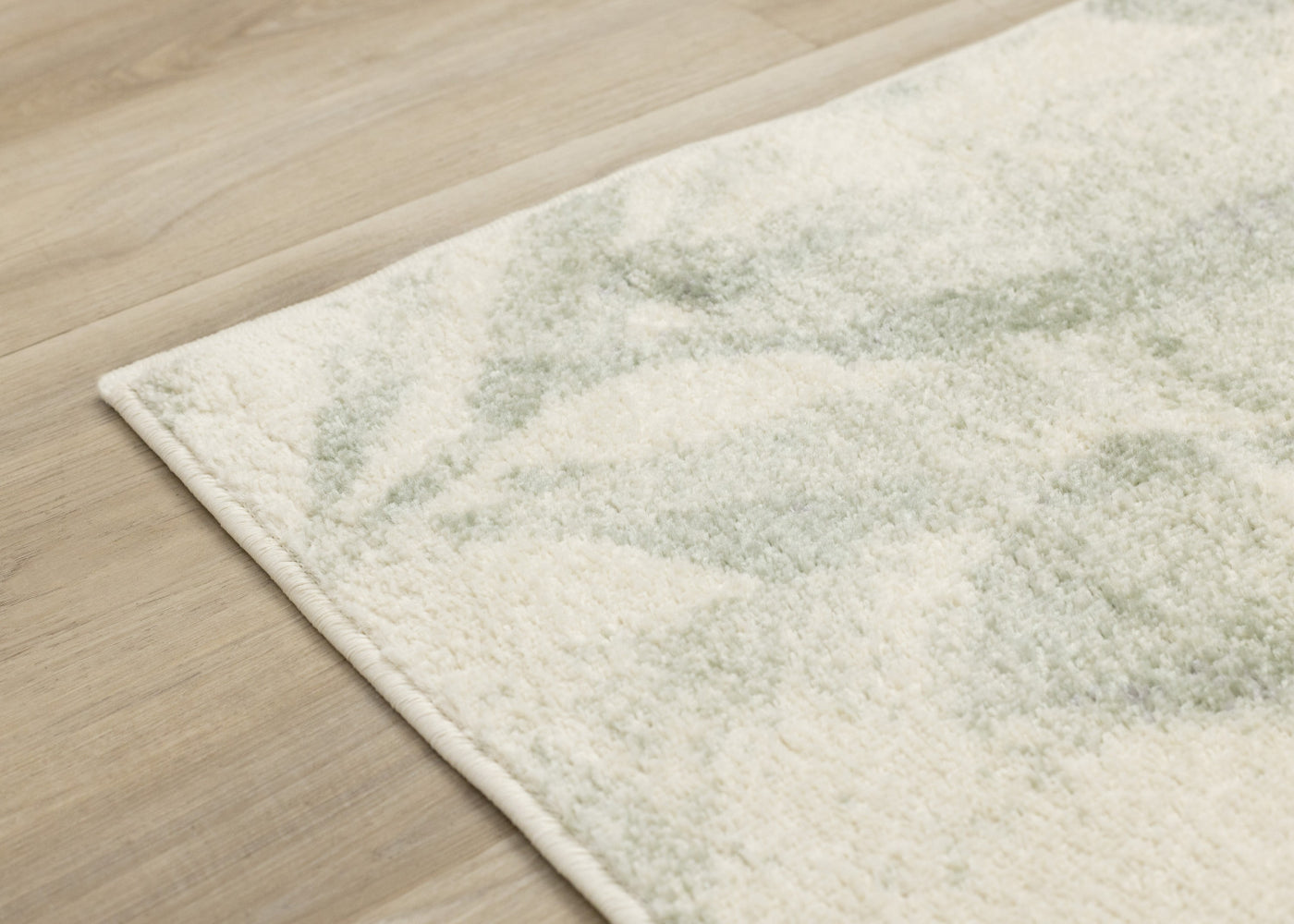 Elise Contemporary Botanical Area Rug - Cream Green - 8' X 11'