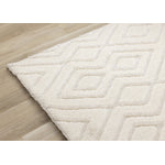 Sasha Soft Diamonds Area Rug - Cream - 7' X 10'