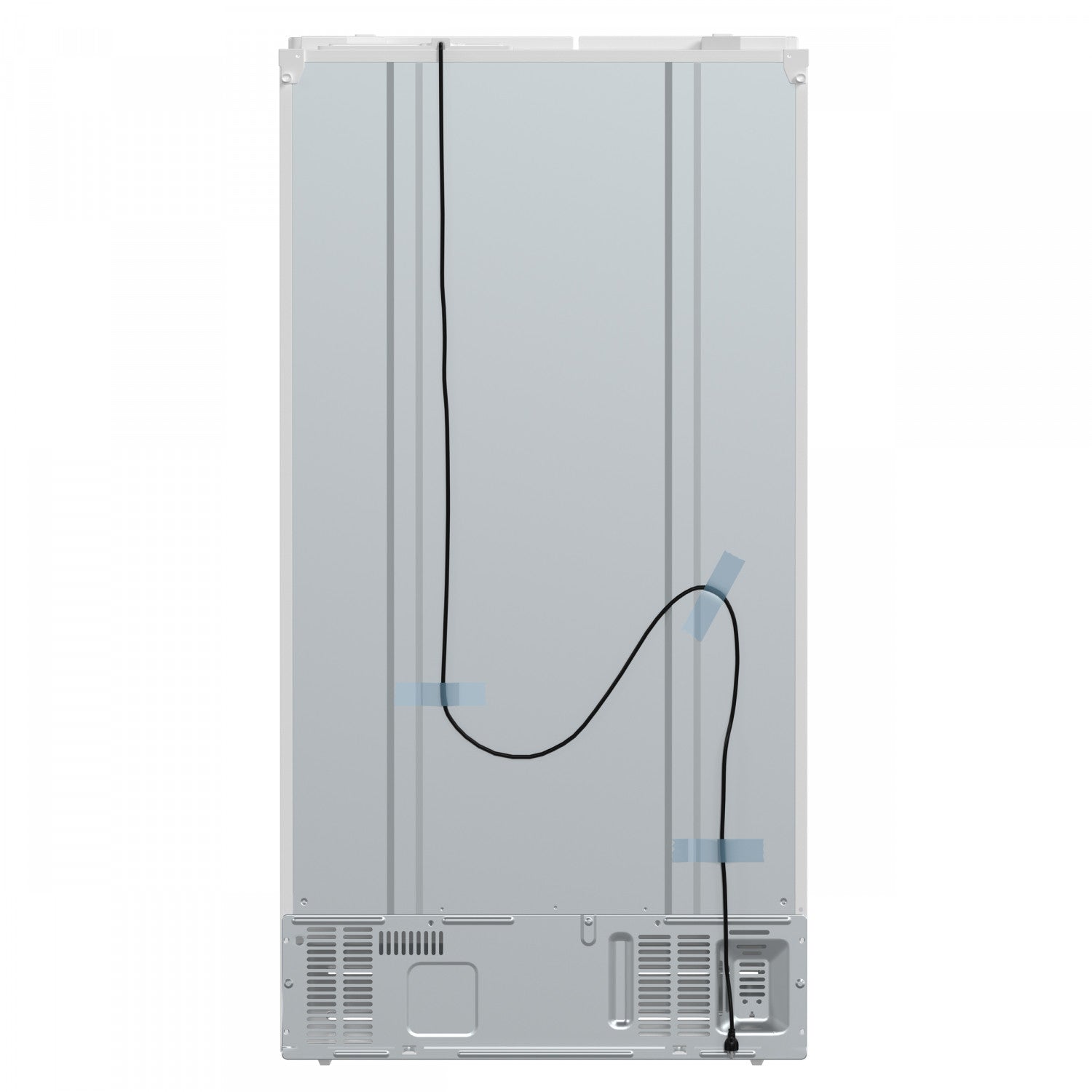 Forno Salerno 36" 20 Cu.Ft. White Side-by-Side Refrigerator with Ice & Water Dispenser - FFRBI1844-36WHT